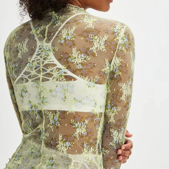 NWOT Free People Lady Lux Top - Picture 2 of 6